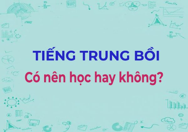 Học tiếng Trung bồi