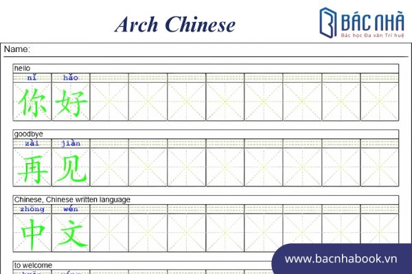app luyện viết chữ hán 