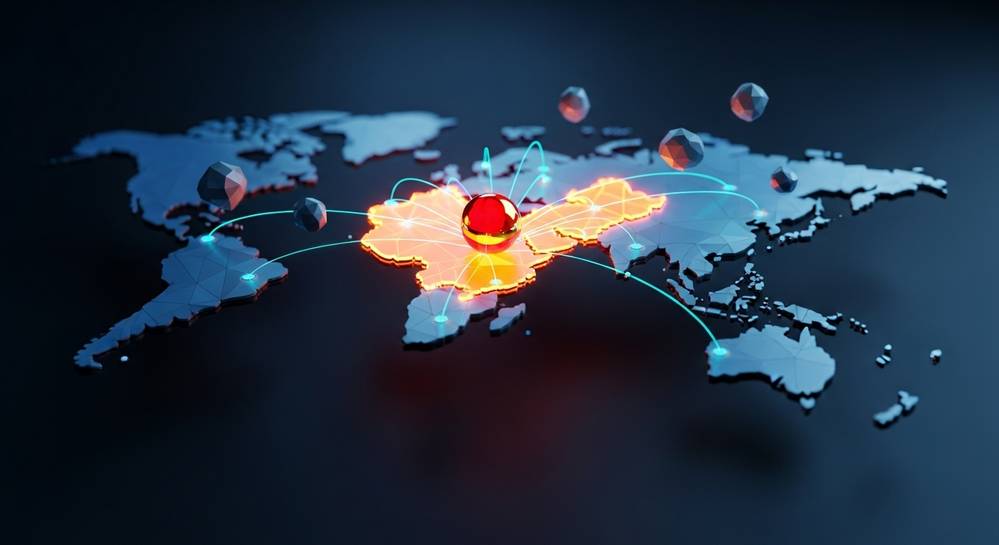 Vị trí địa lý chính xác của Trung Quốc trên bản đồ thế giới