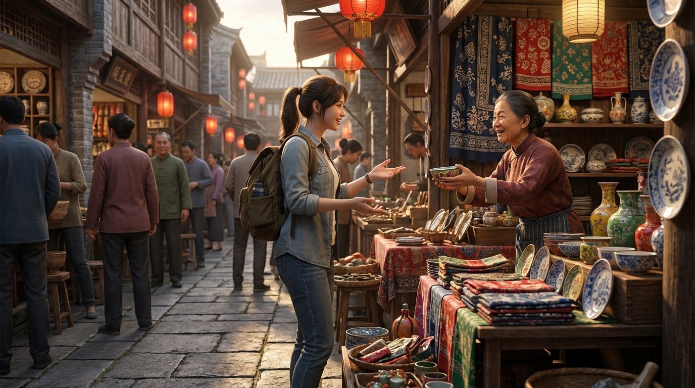 3. Chủ đề Mua sắm và Trả giá (购物与讨价还价)