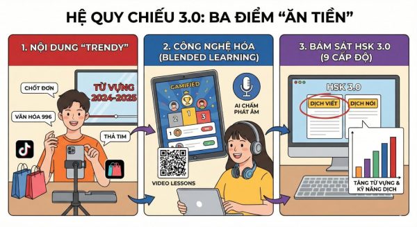 Ba điểm "ăn tiền" khi bạn học theo hệ quy chiếu 3.0